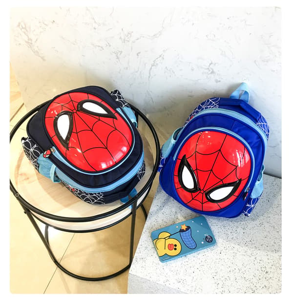 Børnehave Rygsæk, Spider-Man Skuldertaske - Mørkeblå