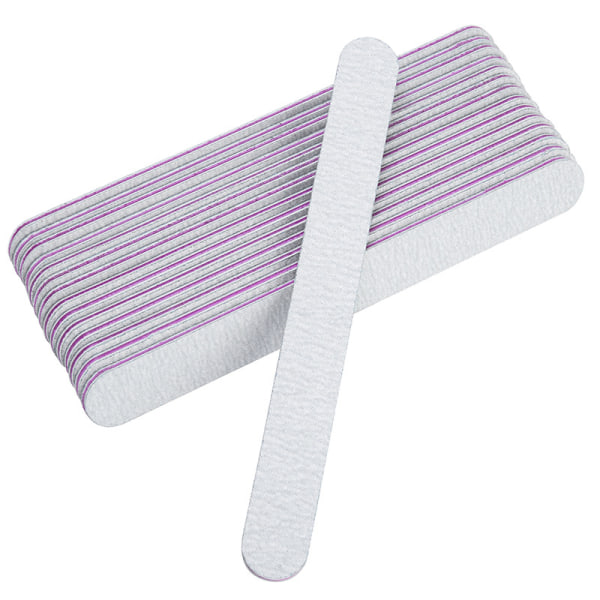 25 Professional Nail Files, Double Sided, For Home or Nail Salons