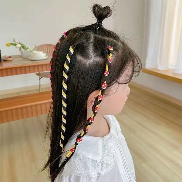 5 st Flätverktyg DIY Håraccessoarer Flickor Färgglada Twist El