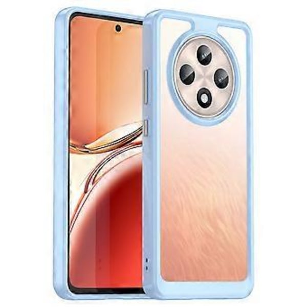 Stöttåligt skal för Oppo Reno12 F 5G/Reno12 F 4G TPU + Akryl Skyddande Transparent Mobilskal Style C