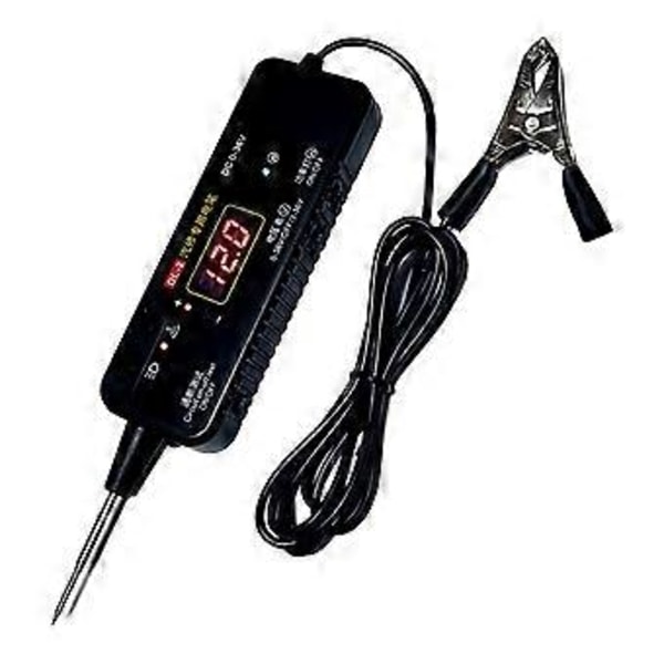 Opgraderet Auto Kredsløbstester DC 0-36V Køretøjsimpulssensor Signal LED Lys Test Pen Probe Bil Pow