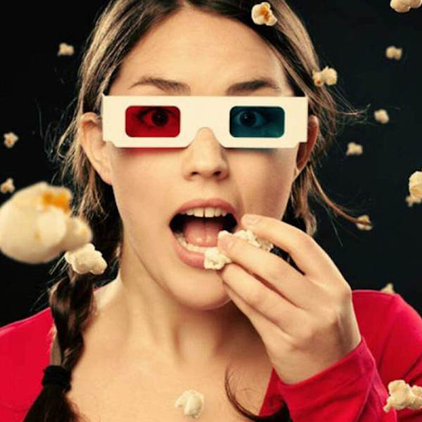 10 Par 3D Pappbriller Universelle 3D Briller Pappbriller