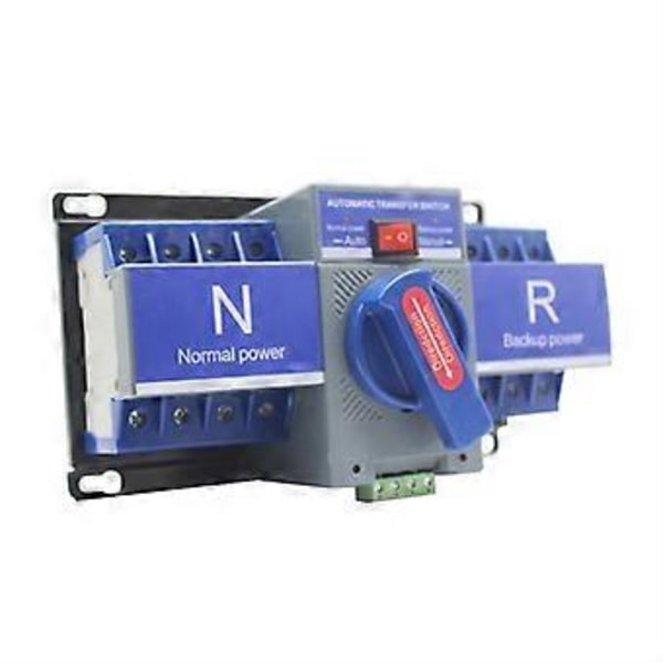 Automatisk omkopplare 63A 4P Automatisk dubbel ström omkopplare med elektromekanisk låsning