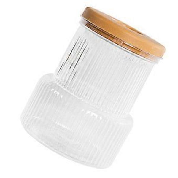 Skrivbords Hydroponisk Vas Ornament med Lock Hydroponisk Växtförökning Terrarium för Trädgårdsentusiaster Present Transparent