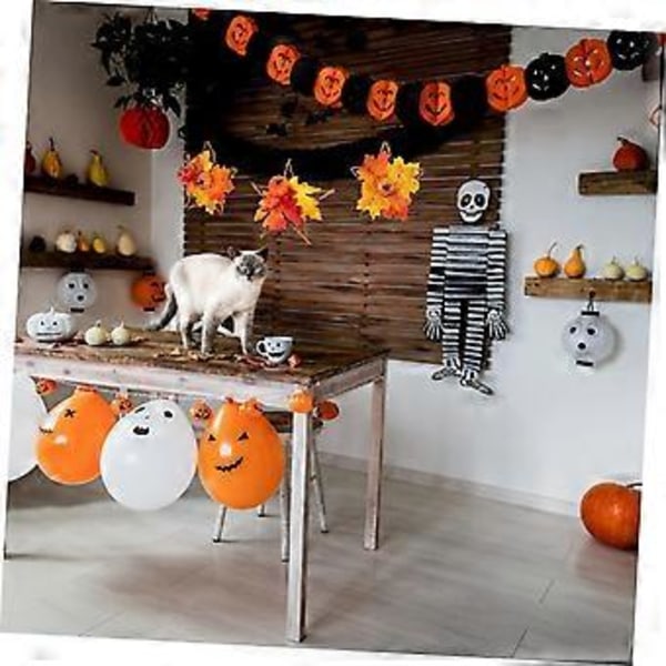 2 kpl Halloween koristeellinen köynnös B-tyyli 25CM viisisakarainen tähti