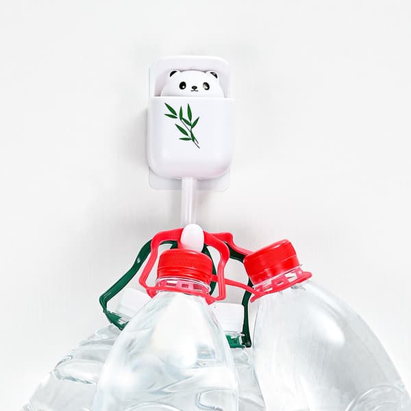 4 kpl söpöjä Panda-karhu koukkuja seinälle, aromaterapia, raskas