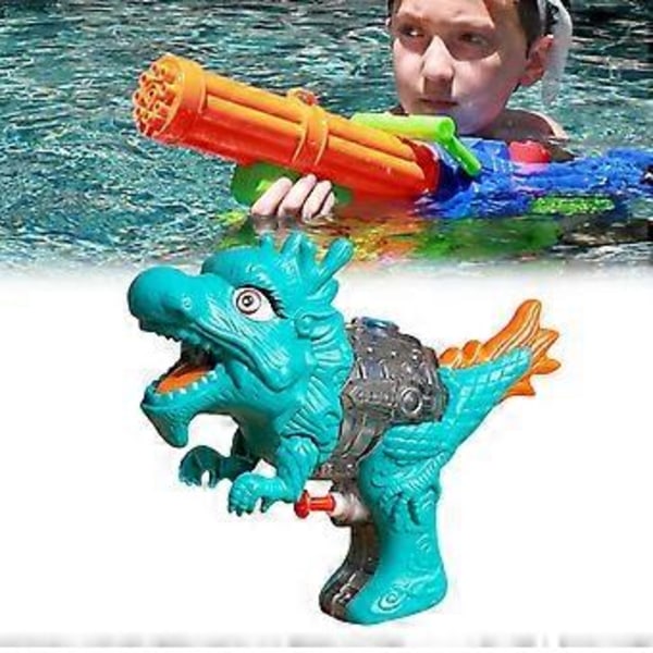 Unik Vattenpistol, Vattenspel för Pool Strand Pool Trädgård Chinese Dragon Blue