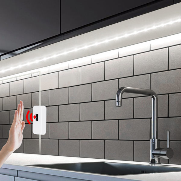 Vita LED-ljusremsor, 5m LED-ljusremsa, (6000-6500K), starkt vitt