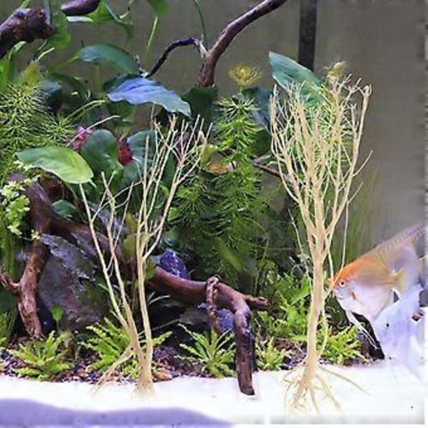 1 stk. Akvarium Undervandsdekoration Dødt Træ Dekor Akvarium Tør Kvist Dekoration