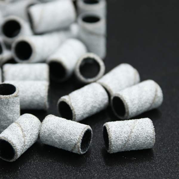 100 st slipband för nagelslipning, professionell slipband (vit 120#)