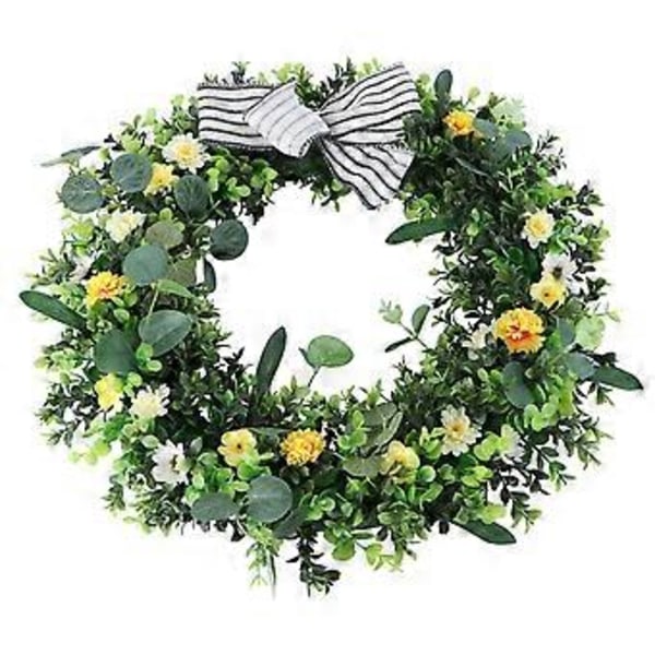 1 stk. Simuleringskrans Dørhengende Garland Dekorativ Krans Ornament Anheng