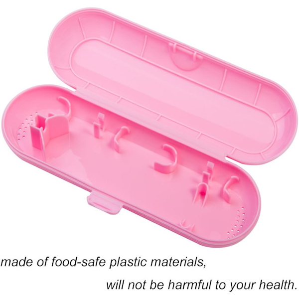 Portabel ersättningsplast resekit med rosa enhetsel