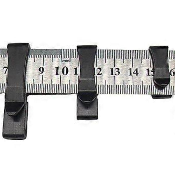 20 st Webbing Ändklämma Hållare Ersättning Snabb Slip Hållare Spännen Clip Connect Spännen för Webbing Ryggsäck Bälte 24MM 24MM
