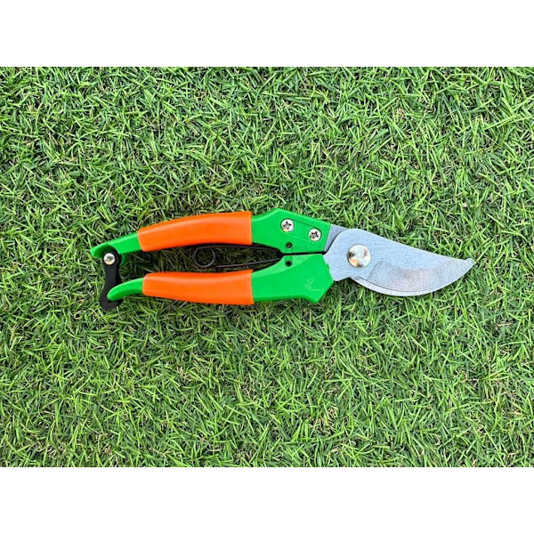 1 stk grønn hagesaks 19 cm rett blad - Ergonomisk