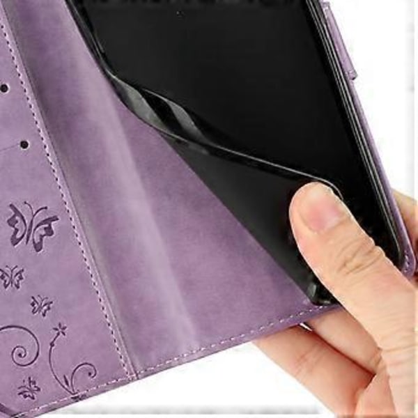 För Motorola Moto G85 5G/S50 Neo 5G Fodral PU Läder Plånboksfodral med Rem Style G