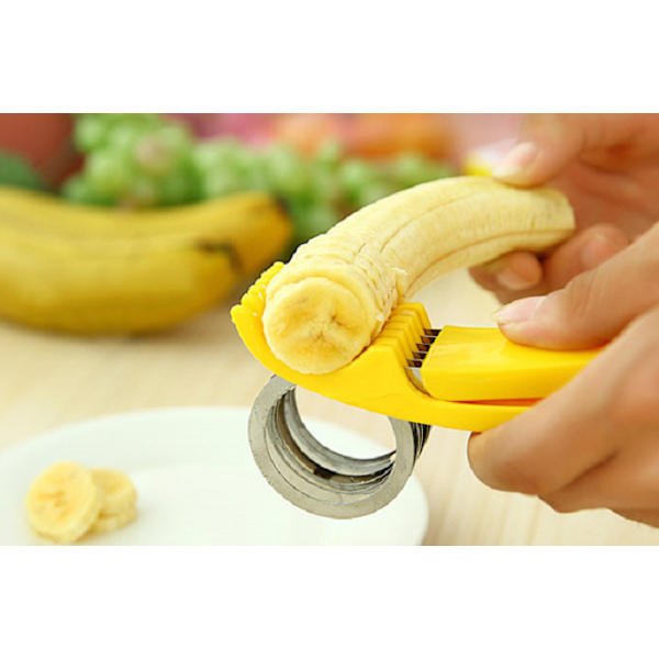 2 stk bananskjærer, frukt- og grønnsakssalat skreller, kjøkken til