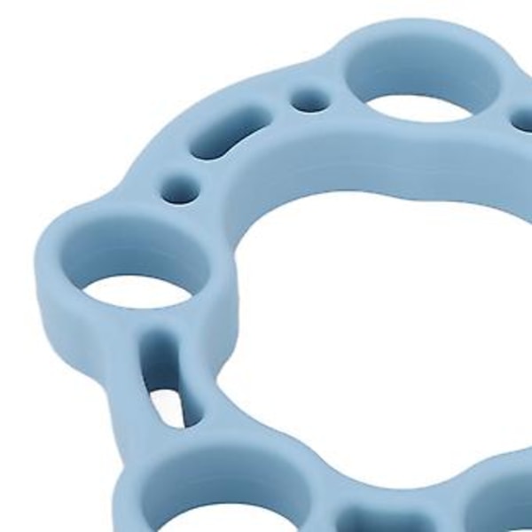 Finger Stretcher Exerciser Mjuk Silikon Handgreppstränare för Artrit Karpaltunnelsyndrom Återhämtning (Blå 30LB) Blue 30LB