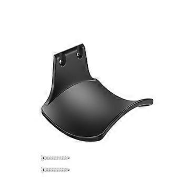 Veggfeste Hodetelefonstativ Holder Plassbesparende Hodetelefonhenger Holder Under Skrivebord Krok, Enkel å Sette Opp Klemmer Henger Black L style