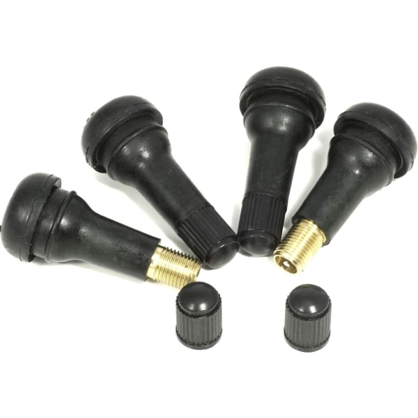 4-delad uppsättning av insticksdäckventiler, 51 * 19mm