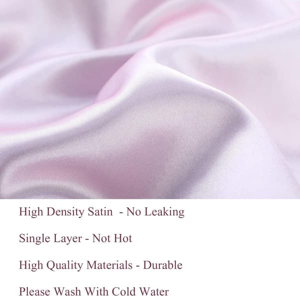 Satin Bonnet Silke Bonnet Hårsløjfe (Pink) Jumbo Størrelse til Søvn
