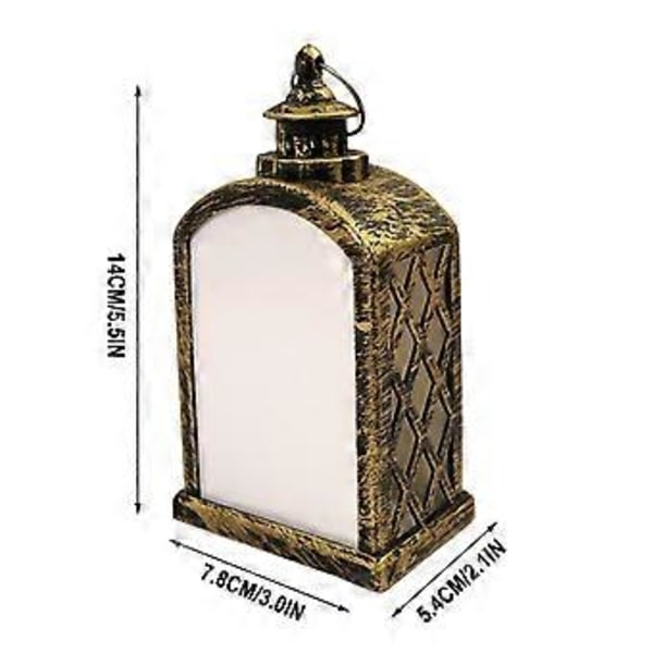 Juledekorasjon LED-lanterne Varme Sublimering LED Dekorativt Nattlys