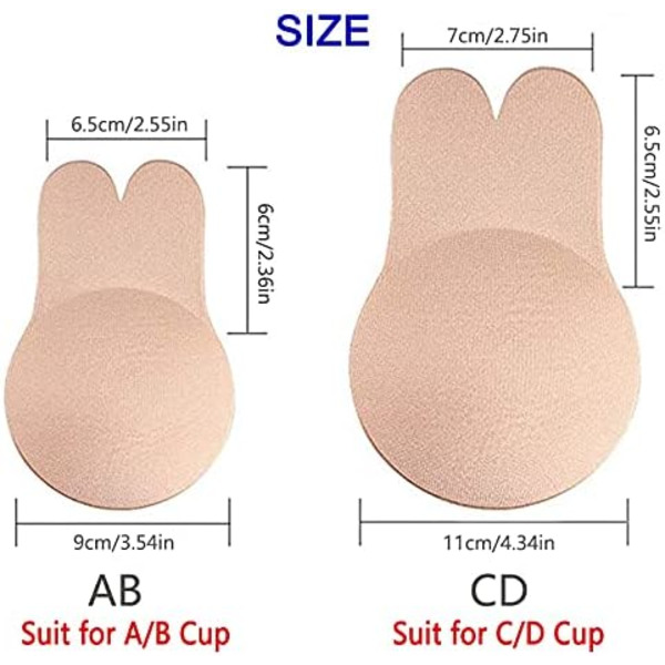 CD Invisible Bra Gathering Adhesive Silicone Strapless Bra Adhes