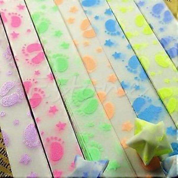 30 kpl Valoisa Onnentähti Origami Paperi Onnentähti Origami Paperinauha Monivärinen