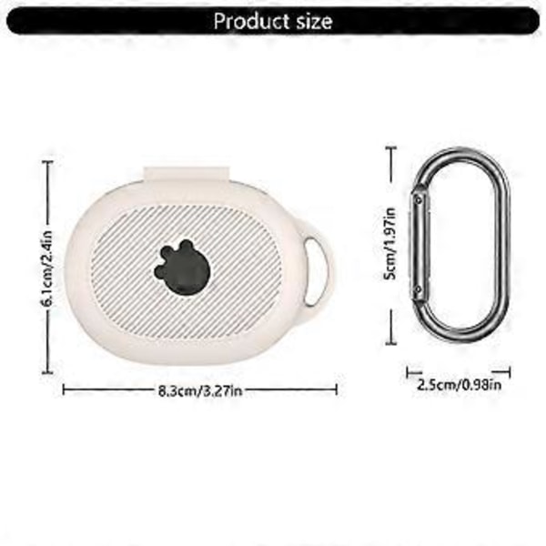 Flexibelt skyddsfodral för Arctis GameBuds trådlösa hörlurar, stöttåligt skydd, reptåligt fodral för daglig användning, Blå Blue