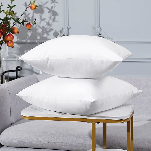 Pakke med 2 vandtætte fyldpuder 45 x 45 cm - Inderpuder -