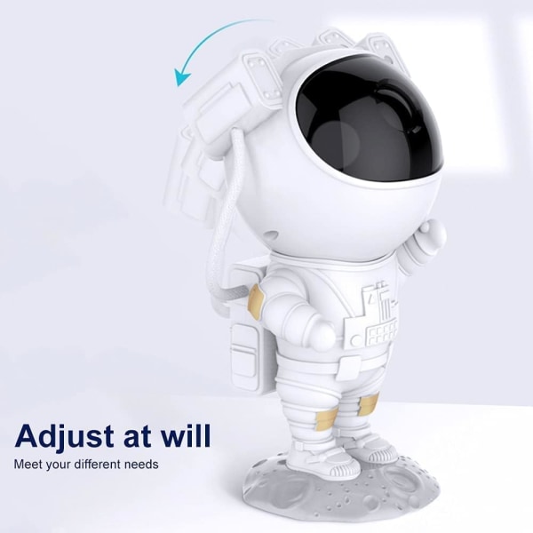 Astronaut Lygter Projektor - Astronaut Galaxy Projektor med Timer