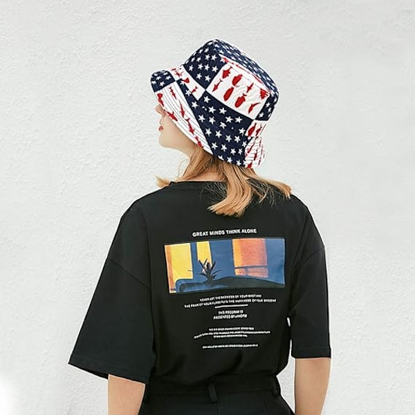 Bob Fiskehatt Kvinnor Solhatt Bucket Hat Visir Hatt Strandhatt