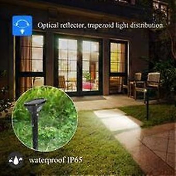 Solcellelampe for utendørs bruk med bevegelsessensor, vanntett IP65, solcellebelysning for utendørs bruk, trådløs, justerbar, sikkerhetslampe,