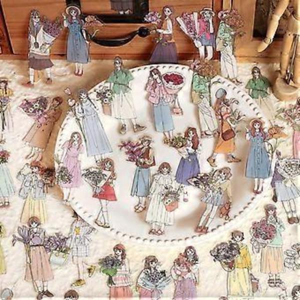 Estetiska Vinylklistermärken, Vattentäta, Scrapbook, Journal Kit