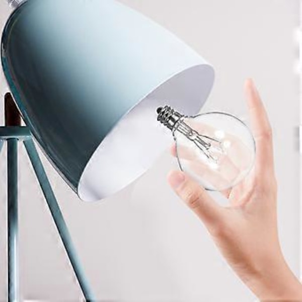 5 stk. Lavalamp Pærer G50 220V-230V Pære 25W E12 Voks Varm Lampe Pærer