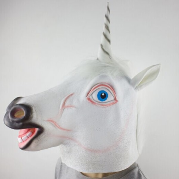 Animal Mask Unicorn Mask Deluxe Novelty Halloween Costume Party