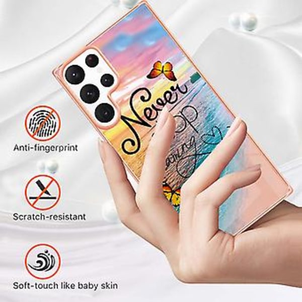 Elektropletteret TPU-etui til Samsung Galaxy S22 Ultra 5G multicolour