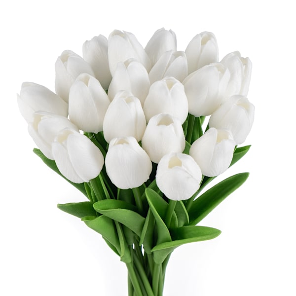 Kunstige Blomster 10 Stykker Tulipan Kunstige Blomster Latex Materiale