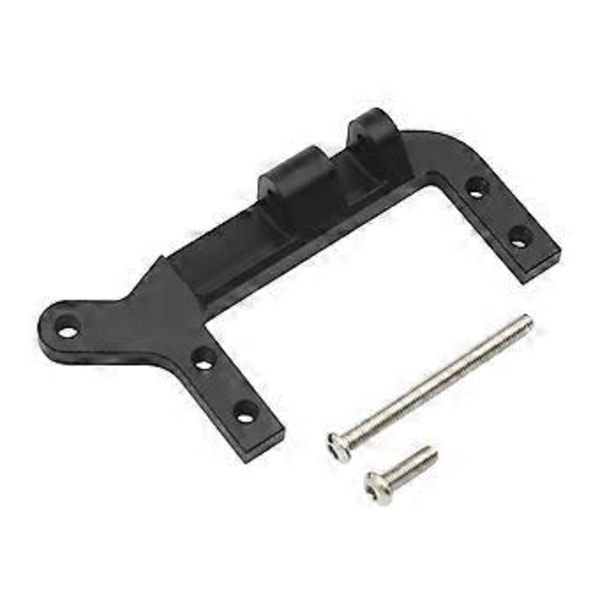 CNC Aluminium Servo Beslag RC Bil Reservedel Høj Ydeevne Letvægts RC Bil Dele til 1/10 RC Crawler Bil TRX 4 (Sort)