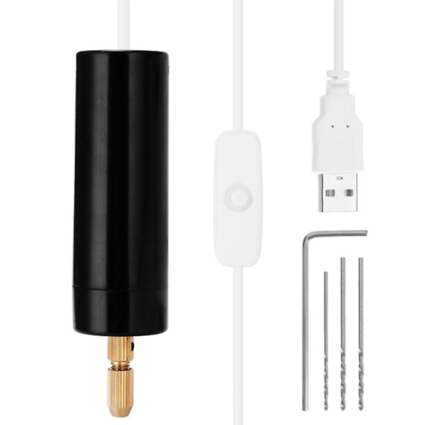 Mini DIY handhållen elektrisk borr DIY borrning elektrisk verktyg Mini elektrisk handhållen borr elektrisk slipmaskin