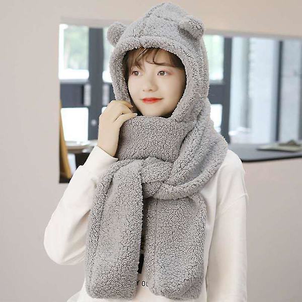 Jenter Vinter Varm Tegneserie Plysj Lue For Jenter.. 2