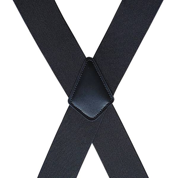 Mote Herre Justerbare Elastiske Klips Bukseseler 120cmx5cm X Form