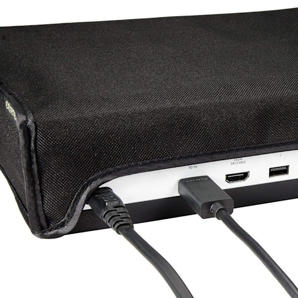 1 stk. (SVART) Støvdeksel for PS4/ PS4 slim konsoll, beskyttelse for