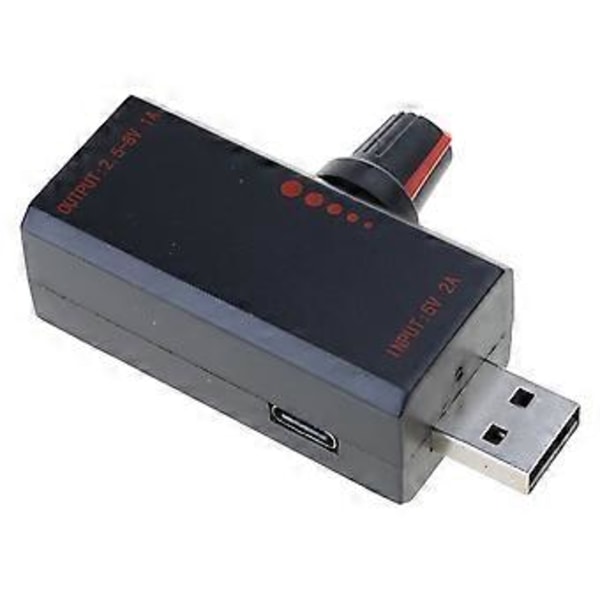 5W USB Ventilator Regulator USB Ventilator Trinløs Hastighedsregulator Forbedre Køleydelsen Hastighedsregulator 66mm/2.6inch