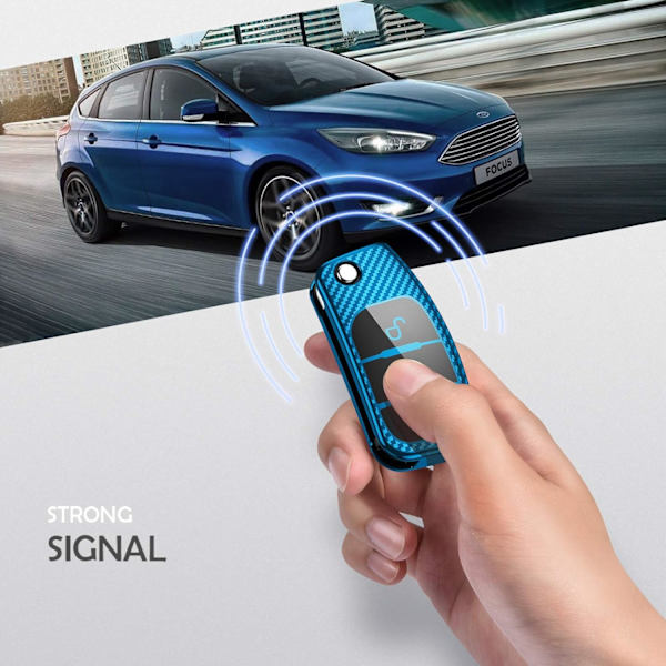 Ford Bilnyckelfodral, Mjukt Silikonskydd för Mondeo, Fie