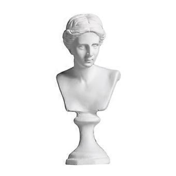 2.4 Tommers Klassisk Resin Gresk Hode Byste Statue Skulptur Figur Hjem Dekor Statue (Venus) Venus
