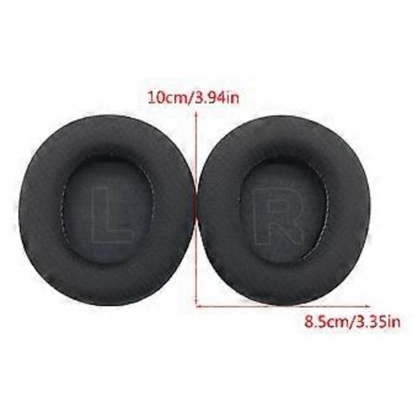 Öronmuffar för Arctis 1 3 5 7P 7X Hörlurar Mjuka Svampar Mesh Öronkuddar Fodral Öronkudde Hörlurskuddar Svart mesh grå Black mesh gray