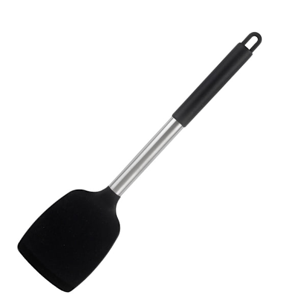 2-pack starka silikonspatlar, non-stick slitsade köksspatlar