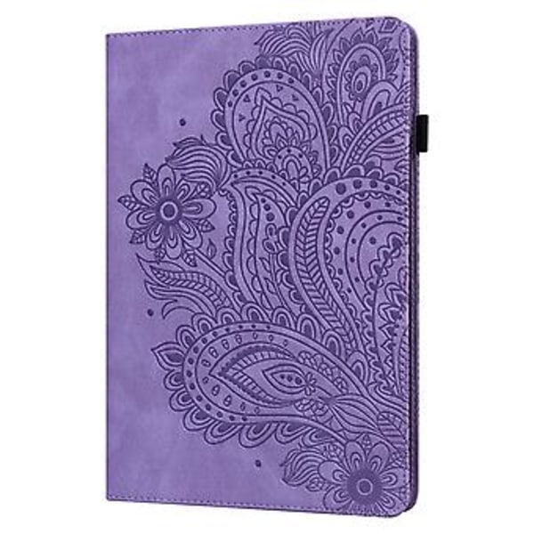 Riikinkukko-nahkainen tablettikotelo Xiaomi Redmi Pad SE:lle Purple