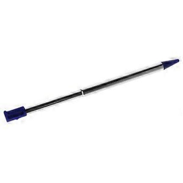 Korta Justerbara Styluspennor För 3DS för DS Utdragbar Stylus Touch-Penna Blå Blue