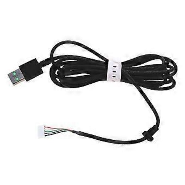 USB-johto, kuulokkeiden kaapelijohdon korjausosat 7.1 V2 / Kitty Edition -kuulokkeille, musta Black